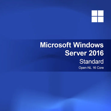 Microsoft Windows Server 2016 Standard Open-NL 16 Core