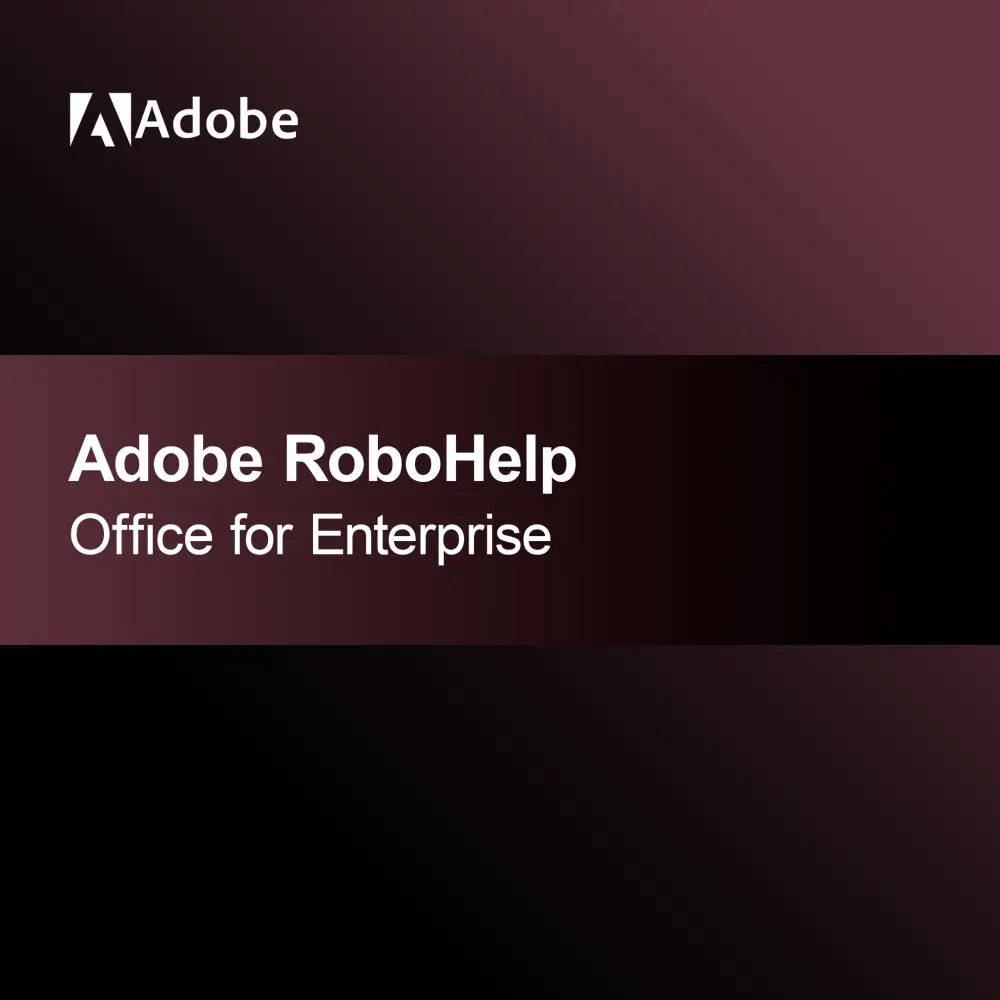 Adobe RoboHelp Office for Enterprise
