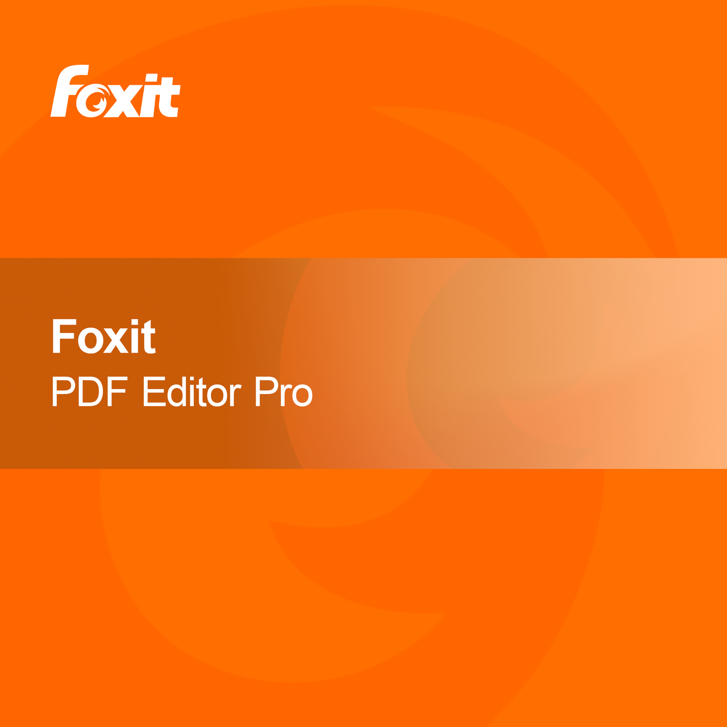 Foxit PDF Editor PRO Bakım Sözleşmesi