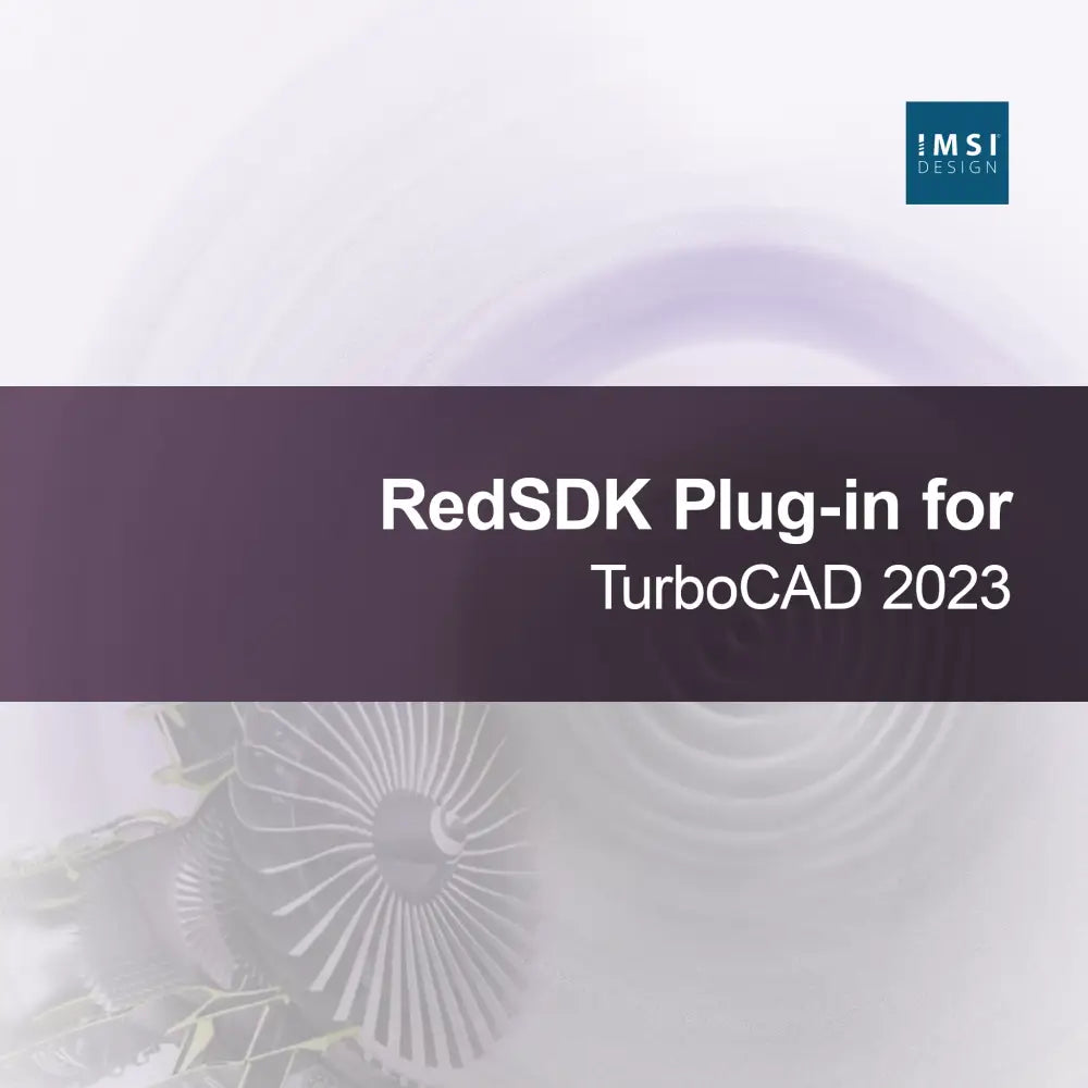 RedSDK bővítmény a TurboCAD 2023-hoz